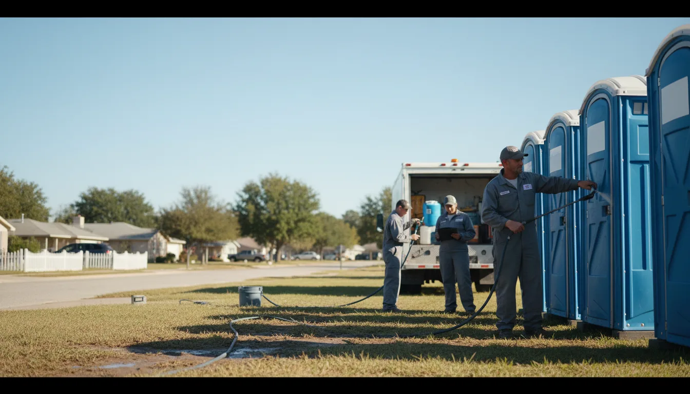 Long-Term Portable Toilet Rental in Sunland Park, NM near me